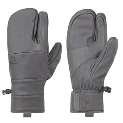 evo Pagosa Leather 3-Finger Mittens