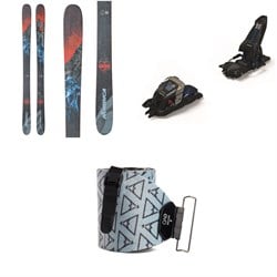 Nordica Enforcer 100 Skis ​+ Marker Duke PT 16 Alpine Touring Ski Bindings  ​+ evo x Pomoca Pro Glide Climbing Skins